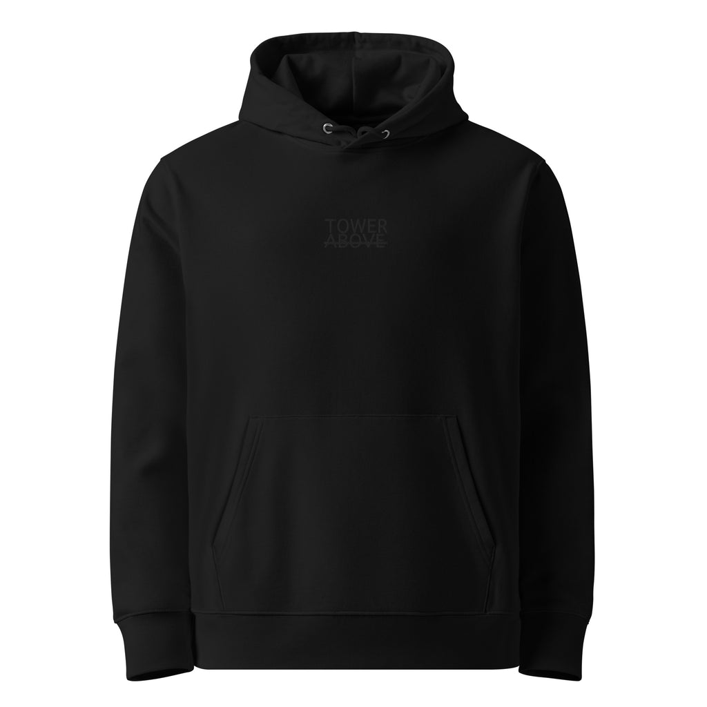 All Black Collection | Unisex essential eco hoodie